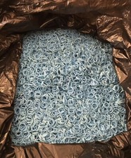 Alliance Rubber Band Sterling Size 8 Light Blue Bulk 25 lb Made in USA picture