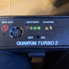 Quantum Turbo Z Power Pack Battery w/ Belt Clip for Camera Flash NO CHARGER picture