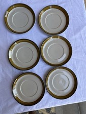 Mikasa Caribbean Freeport Saucer Vintage Stoneware Japan 6 “ ( 6 pieces ) picture