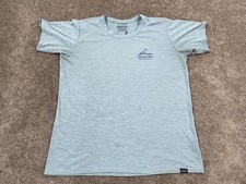 Patagonia Capilene Cool Daily Shirt Mens Large Blue Trail Running Graphic Tee picture