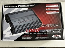 Power Acoustik OD2-1000 2 Channel Car Stereo Amplifier 400W RMS 1000W Max picture