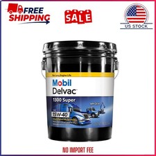 HOT SALE~Mobil Delvac 1300 Super Diesel Engine Synthetic Blend 15W-40 Motor Oil picture