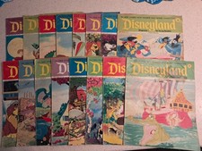 Vtg 1972 Walt Disney DISNEYLAND Magazines Lot Of 16 picture