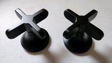 Brizo HX5373-BL Odin Widespread Lavatory Low Cross Handles Only, Matte Black picture
