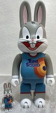 Medicom R@bbrick SPACE JAM 2 BUGS BUNNY 100% & 400% Set Bearbrick Be@rbrick US picture
