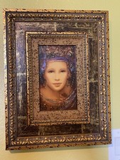 CSABA MARKUS AGAPE GALATEA STUNNING WOMAN BEAUTIFULLY FRAMED SERIGRAPH picture