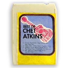 Best of Chet Atkins 8-Track Tape RCA Victor Late 1960s-70s Country Guitar VTG picture