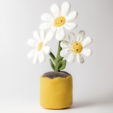 Jellycat Amuseables Daisy Plush Flower Toy 13 Inch Polyester Soft Toy picture