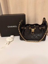 Chanel 25 mini hobo bag grained calfskin picture