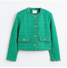NWT H&M Tweed Jacket XS picture