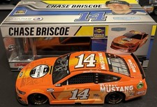 2021 Chase Briscoe #14 Ford Global Mustang Week 1/24 NASCAR Die-Cast AUTO SIGNED picture