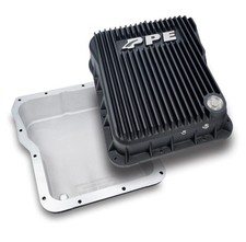 PPE Standard Profile Black Transmission Pan For 01-19 GM 6.6L Diesel For Allison picture