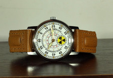 Watch USSR Radiation Pobeda Soviet Mens 33 mm Manual Vintage Mechanical Serviced picture