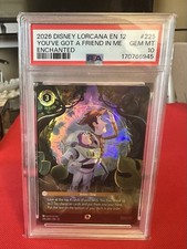 Lorcana Wild Unknown You've Got a Friend in Me Enchanted #225/204 PSA 10 picture