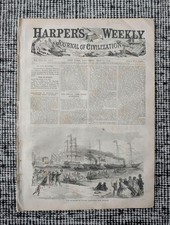 1859 Risorgimento Victor Emanuel vs. Francis Joseph, Dickens, Italian War May 21 picture