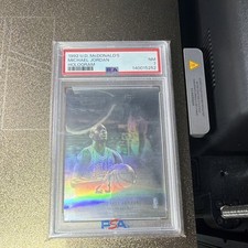 Upper Deck 1992 McDonald's Michael Jordan Hologram Insert #7 PSA 7 Graded picture