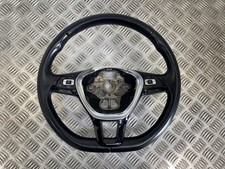 15-19 VAUXHALL ASTRA K MK7 MULTIFUNCTION FLAT LEATHER STEERING WHEEL (SCRATCHED) picture