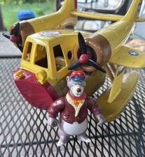 Vintage Disney Playmates TaleSpin The Sea Duck Seaplane & Baloo Figure  picture