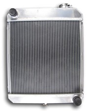 2ROWS Aluminum Radiator New For 1960-1966 Chevy Truck C/K10/20/30 Pickup l6 (MT) picture