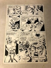WEIRD WAR TALES #98 comic art 1981 SHAMAN strange RITUAL SNAKETOOTH TANGHAL picture