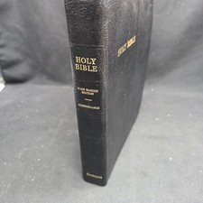 Cambridge KJV Holy Bible Wide Margin Edition Concordance Berkshire Leather picture