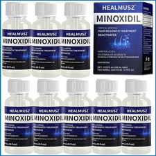 2-10Pack Minoxidil 5% Extra Strength Men Hair Regrowth Treatment 6 Month Supply picture