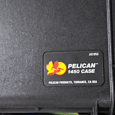 Pelican 1450 Case w/ U-Style Metalworking Shim Tool Bits in Plastic Sleeves picture