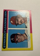 1975 Topps - League Leaders Nolan Ryan, Steve Carlton #312 picture