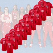 USA 2026 Fiba Women’s Basketball World Cup Champions Name & Number Players Gift picture