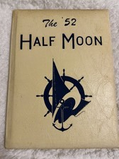 1952 The Half Moon Hendrick Hudson High School Vintage Yearbook New York picture