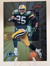 1998 Bowman's Best Dorsey Levens football card #19 Green Bay Packers picture