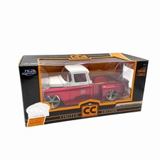 Jada Collector's Club 1955 Chevy Stepside Red 1:24 Scale Diecast NIB picture