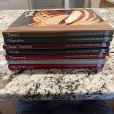 Set Of 7 Vintage Time Life THE GOOD COOK series Techniques & Recipes Cookbooks picture
