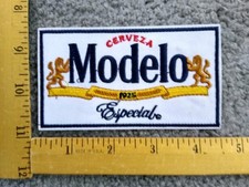 1 RARE MODELO ESPECIAL BEER IRON ON PATCH   picture