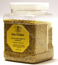 BEE POLLEN 100% Pure Natural Not Processed Raw Bee Pollen Granules 1 lb FDA Cert picture