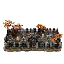 Modubrix Mocs Brick Block Medieval Haunted Cemetery 2025 Parts Building Toys Set picture