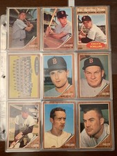 1962+64+65+68+69+70 Topps BASEBALL Stars+Boston Red Sox(63)Cards/Lonborg+Rico RC picture