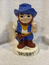 VERY RARE 1960's South Dakota Tech University Ceramic Coin Bank Figurine, NICE picture
