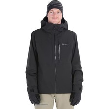 MARMOT Refuge Hooded Mens L Jacket/Coat/Shell Black Ski/Winter $325 NEW picture