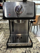 DELONGHI ~ ECP3420 15-Bar Pump Cappuccino Espresso  Black ~ Missing portafilter picture