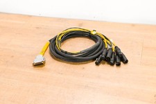 Digidesign DB25 to (4x)XLRM and (4x)XLRF AES/EBU DigiSnake - 10ft CG011PB picture