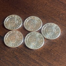 Five 5 Semiquincentennial President Donald J. Trump $1 Coins 2026 US Mint picture