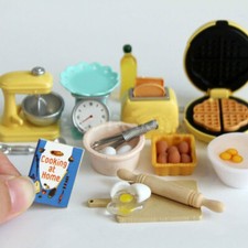 21PCS Miniature Dollhouse 1/12 Kitchen Set Baking cooking Furniture Accessories. picture
