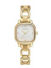 Ettika Classic Square Gold Bracelet Watch picture