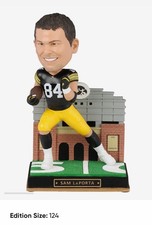Sam LaPorta Iowa Detroit Lions Gate series bobblehead- New In Box picture