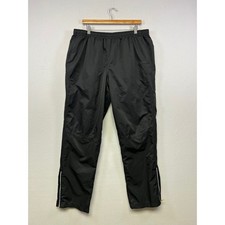 Gorpcore Sportswear ASICS Mens XL Black Mesh Lined Athletic Track Pants picture