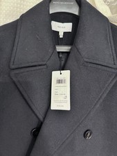 Reiss Giovanni Navy Peacoat - NWT $555 Retail picture