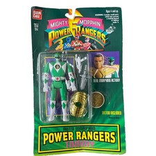 1994 Bandai Auto Mighty Morphin Power Rangers Green Ranger Tommy New picture