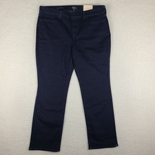 NYDJ Not Your Daughter Jeans Womens 18P Blue Marilyn Straight Leg Denim NWT NEW picture