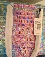 Brahmin Tia Multicolor Iridescent Croc Embossed picture